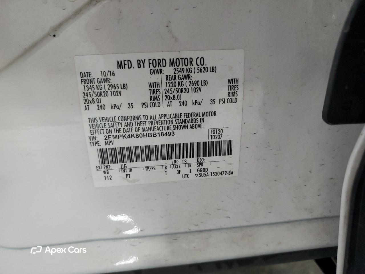 Ford Edge 2017