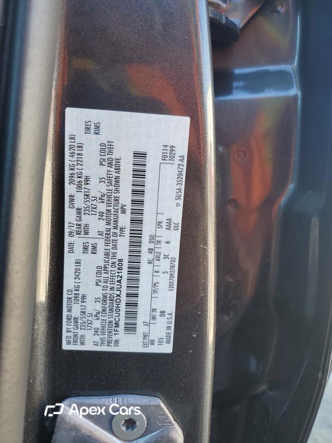 Ford Escape 2018