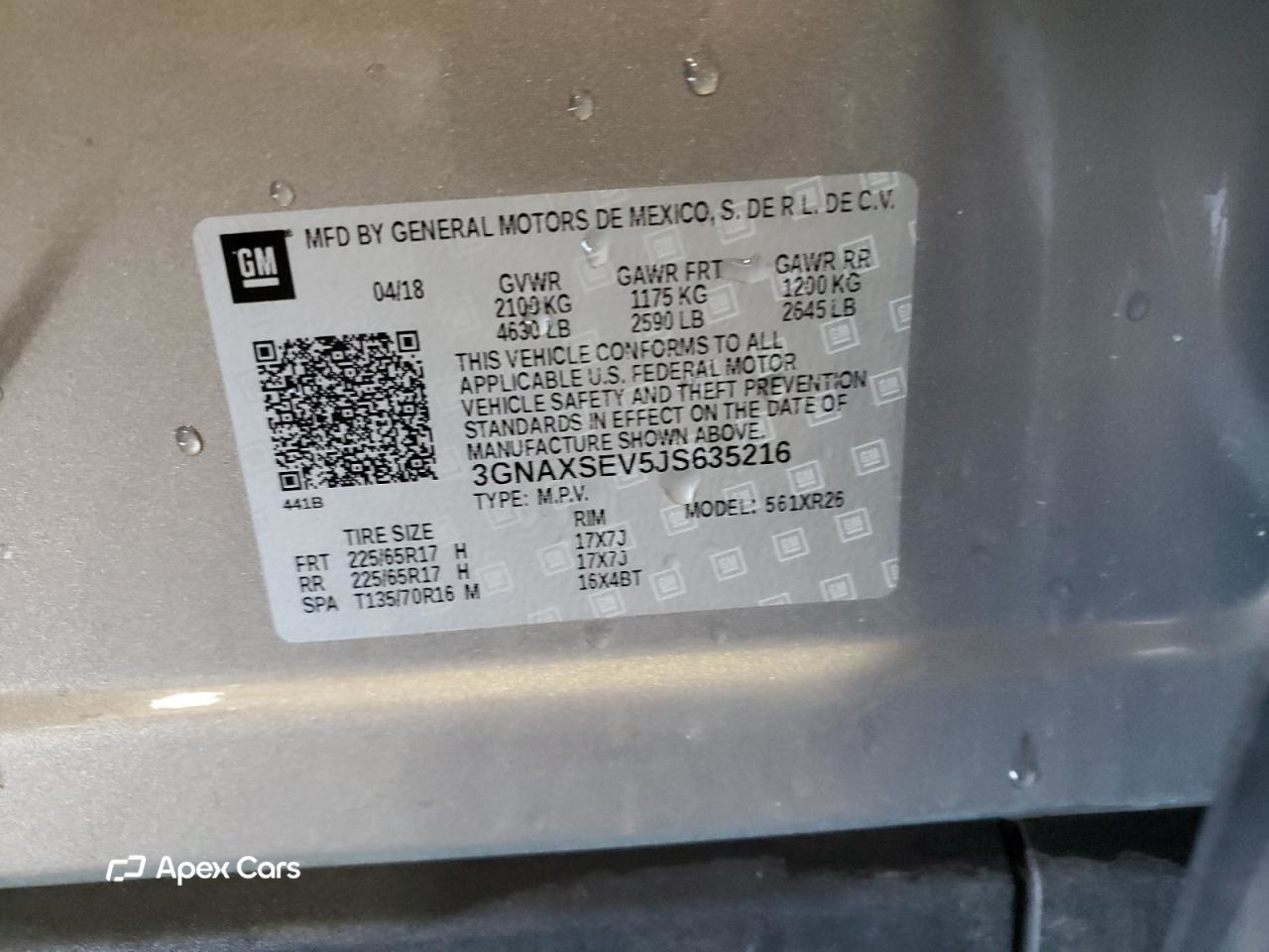 Chevrolet Equinox 2018