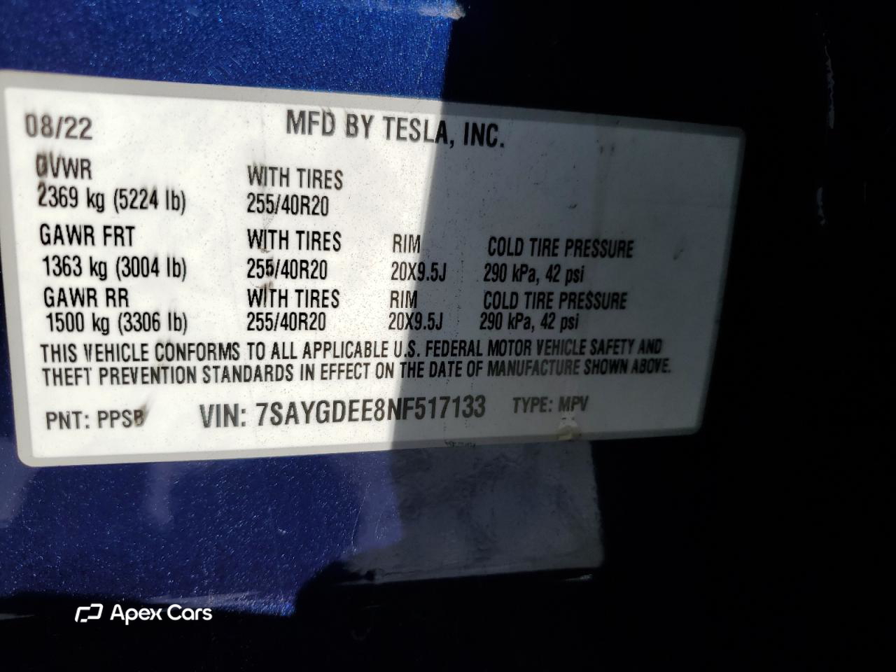 Tesla Model Y 2022