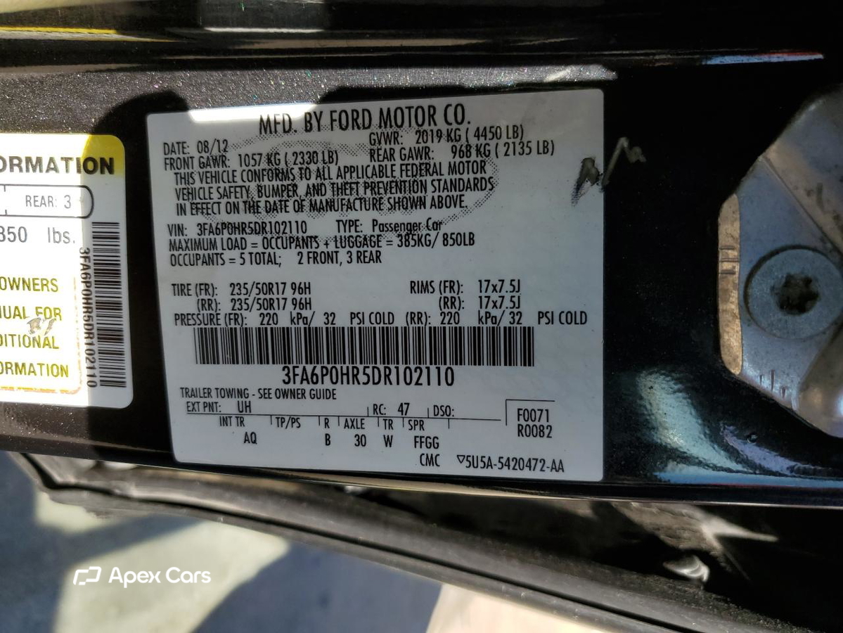 Ford Fusion 2013
