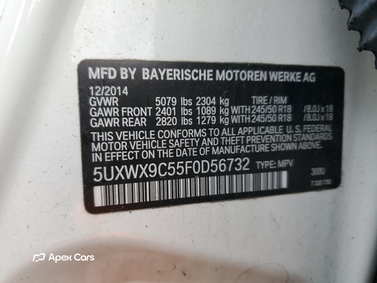 BMW X3 2015