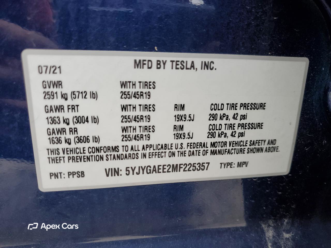 Tesla Model Y 2021