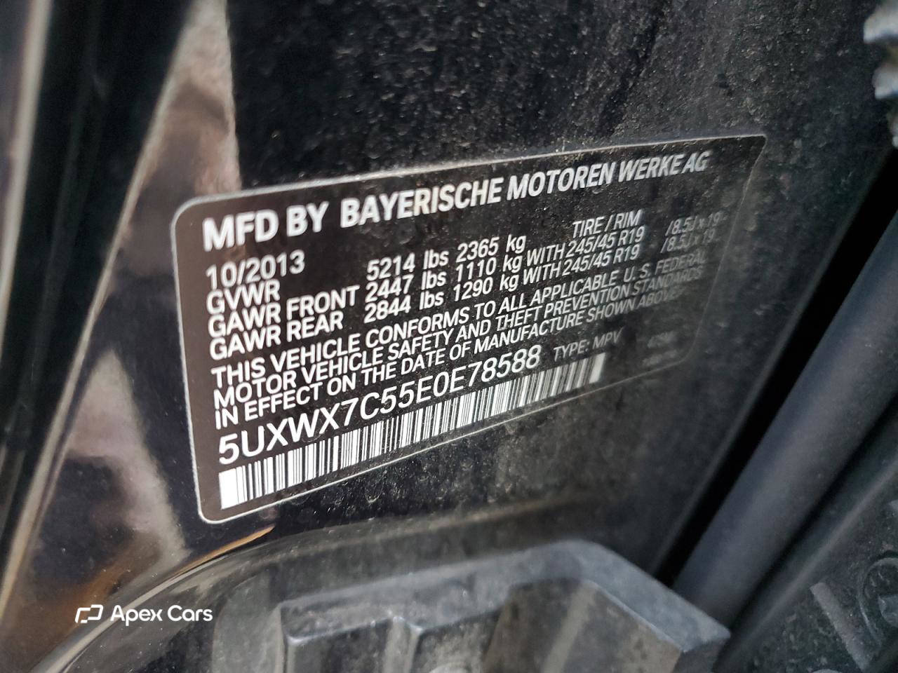 BMW X3 2014