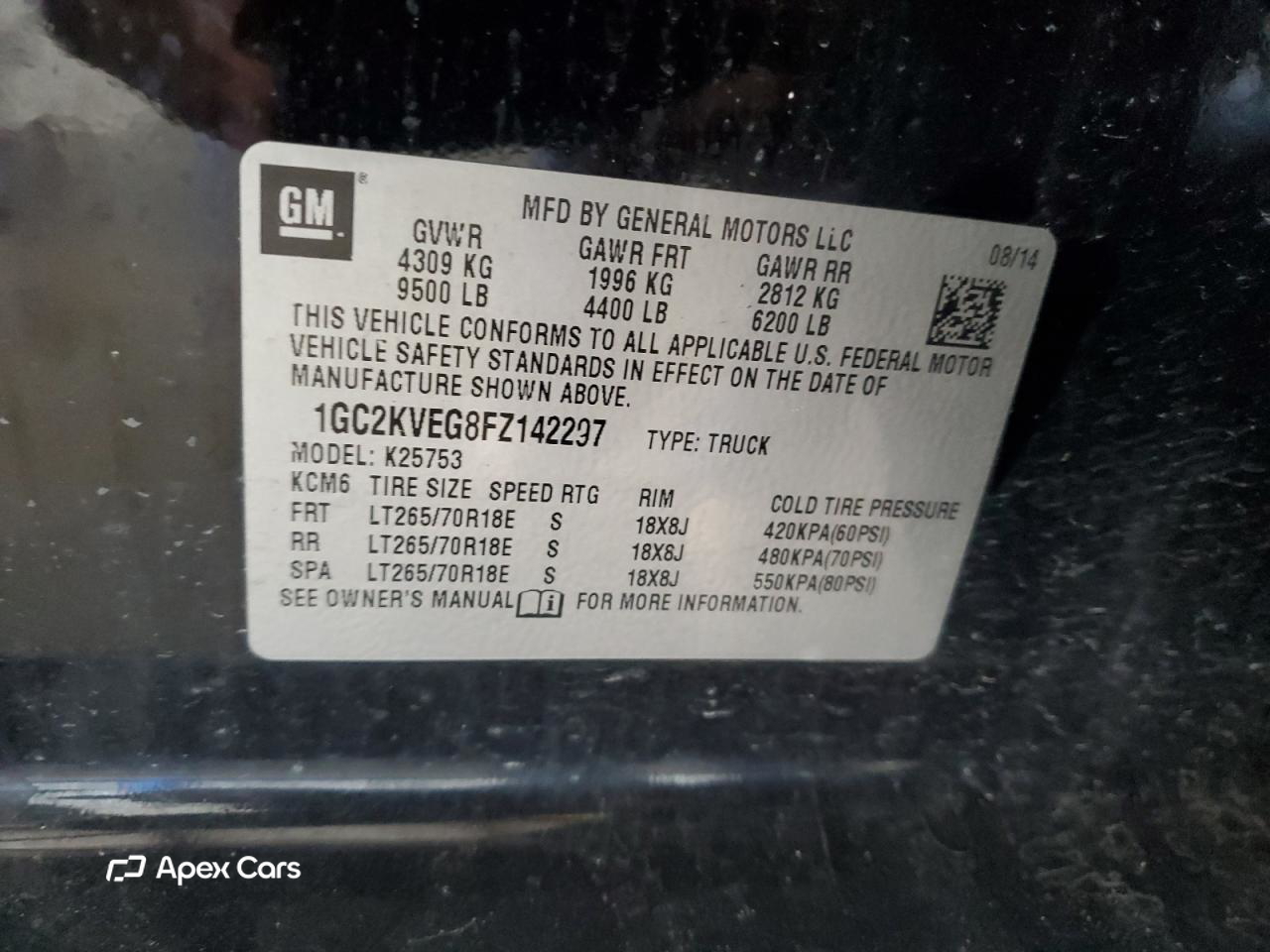Chevrolet Silverado 2015
