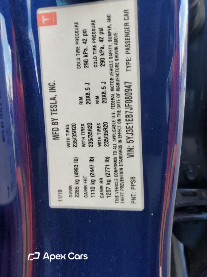 Tesla Model 3 2018