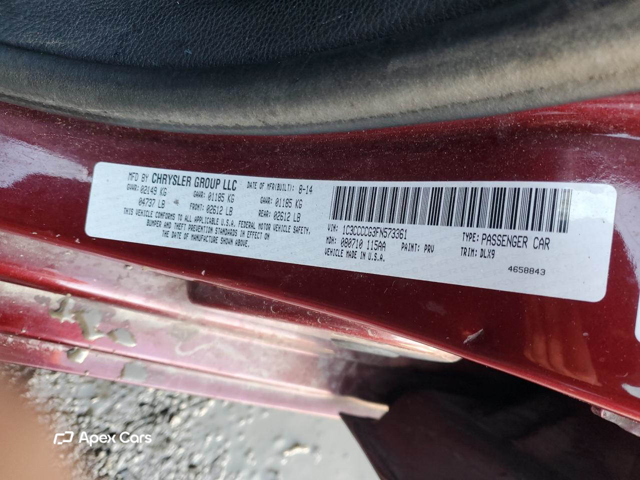 Chrysler 200 2015