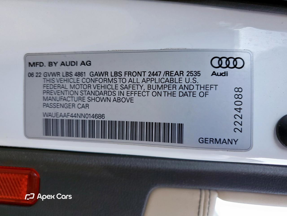 Audi A4 2022