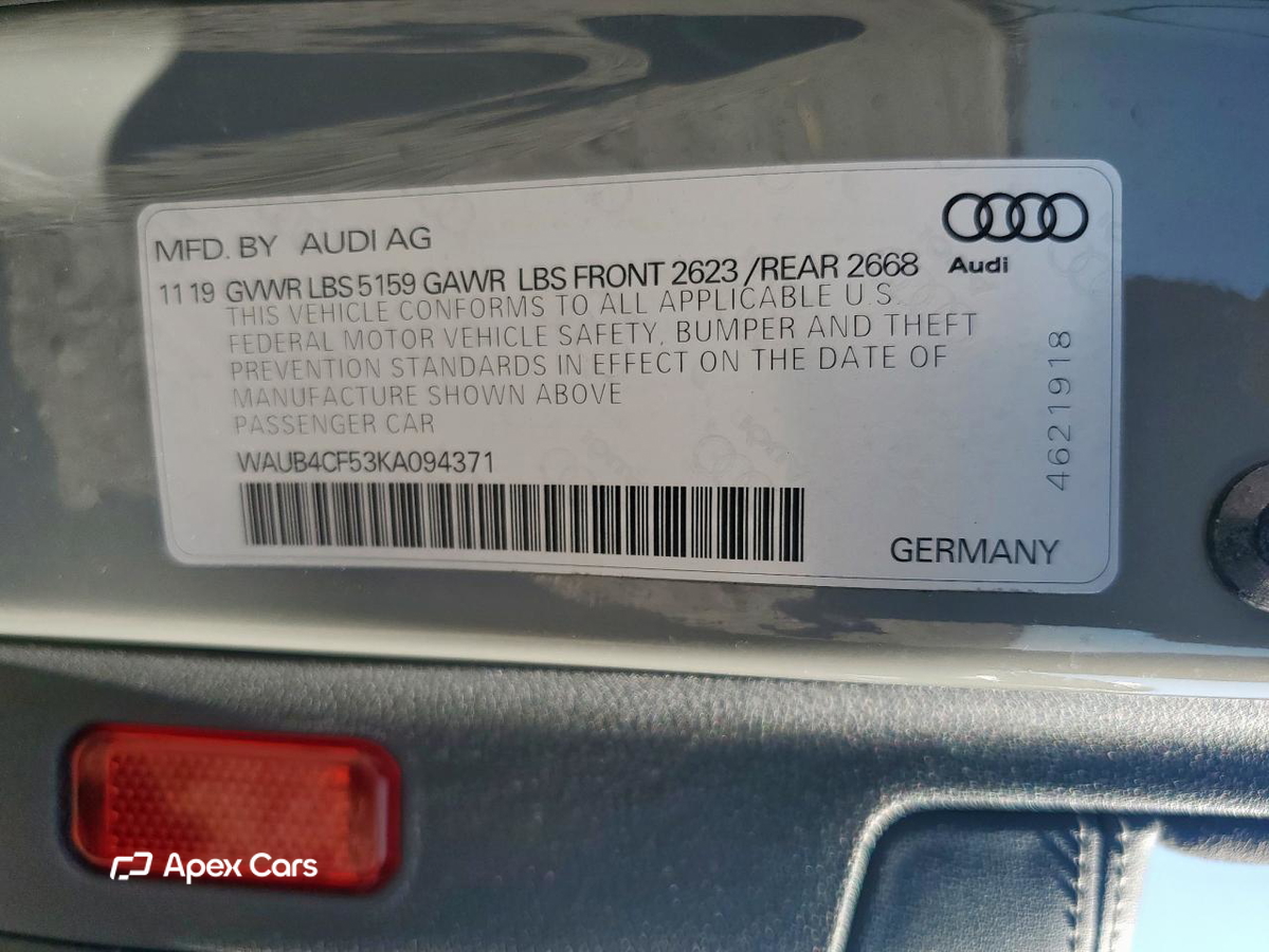 Audi S5 2019