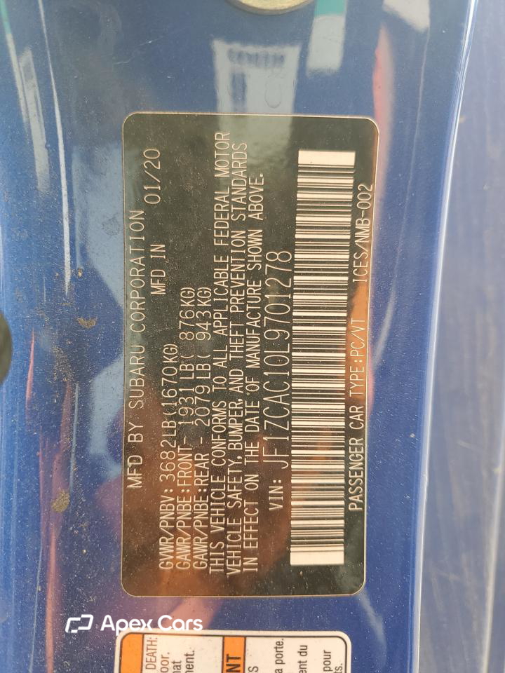 Subaru BRZ 2020