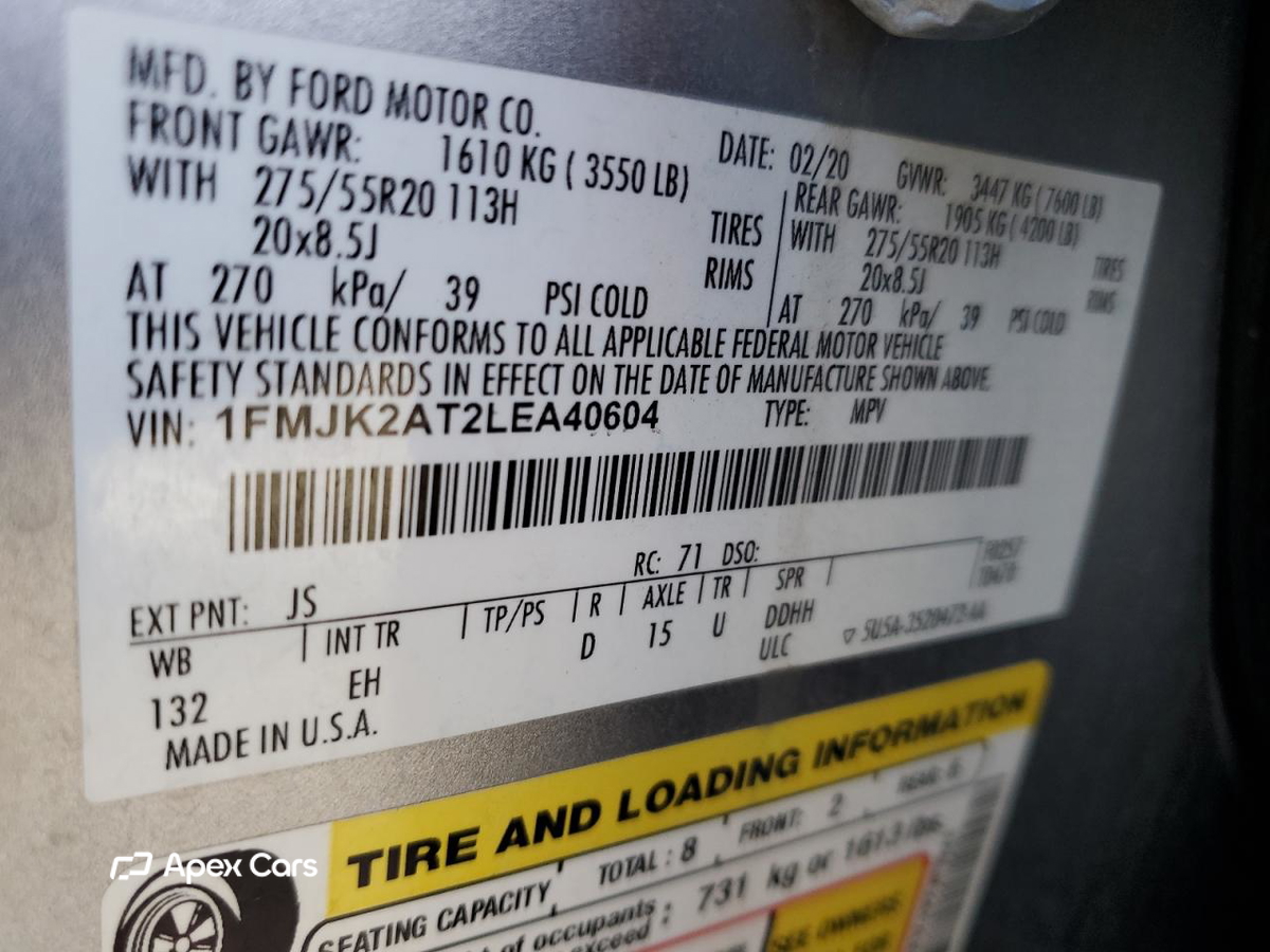 Ford Expedition 2020