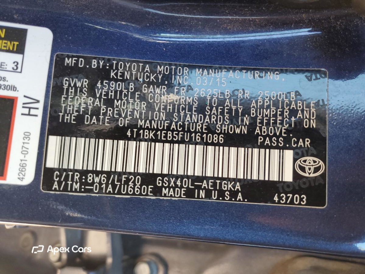 Toyota Avalon 2015
