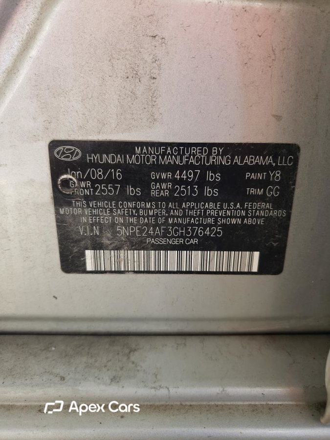 Hyundai Sonata 2016