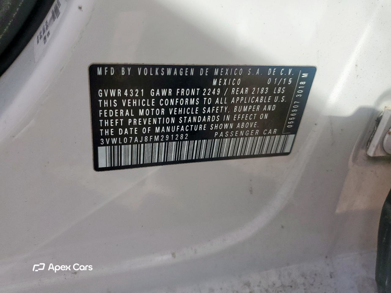Volkswagen Jetta 2015