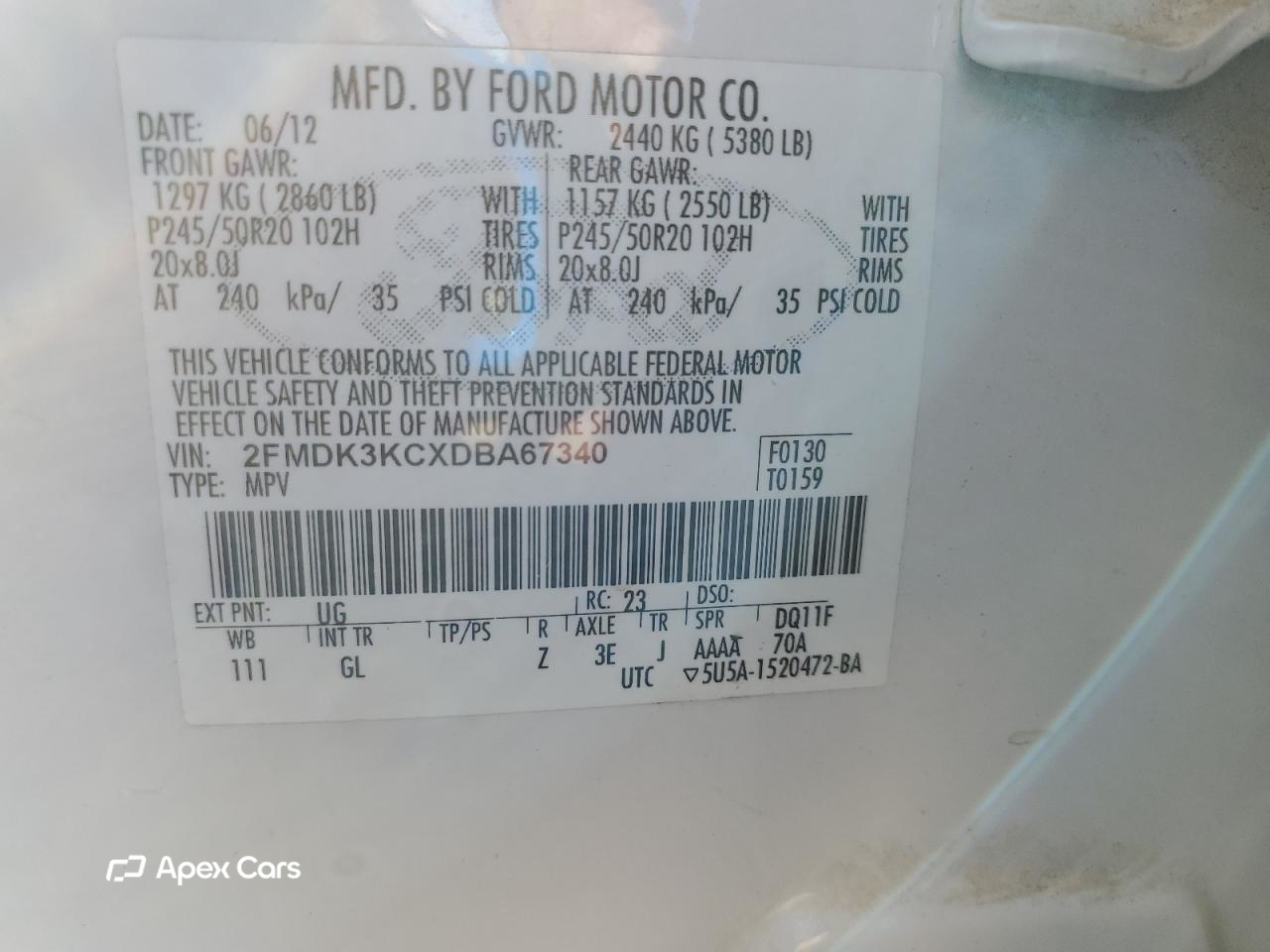 Ford Edge 2013