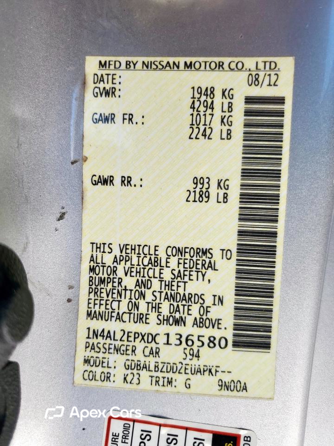 Nissan Altima 2013