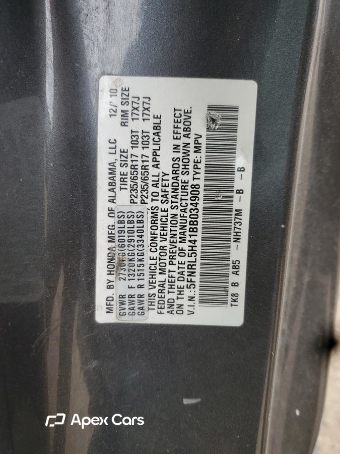 Honda Odyssey 2011