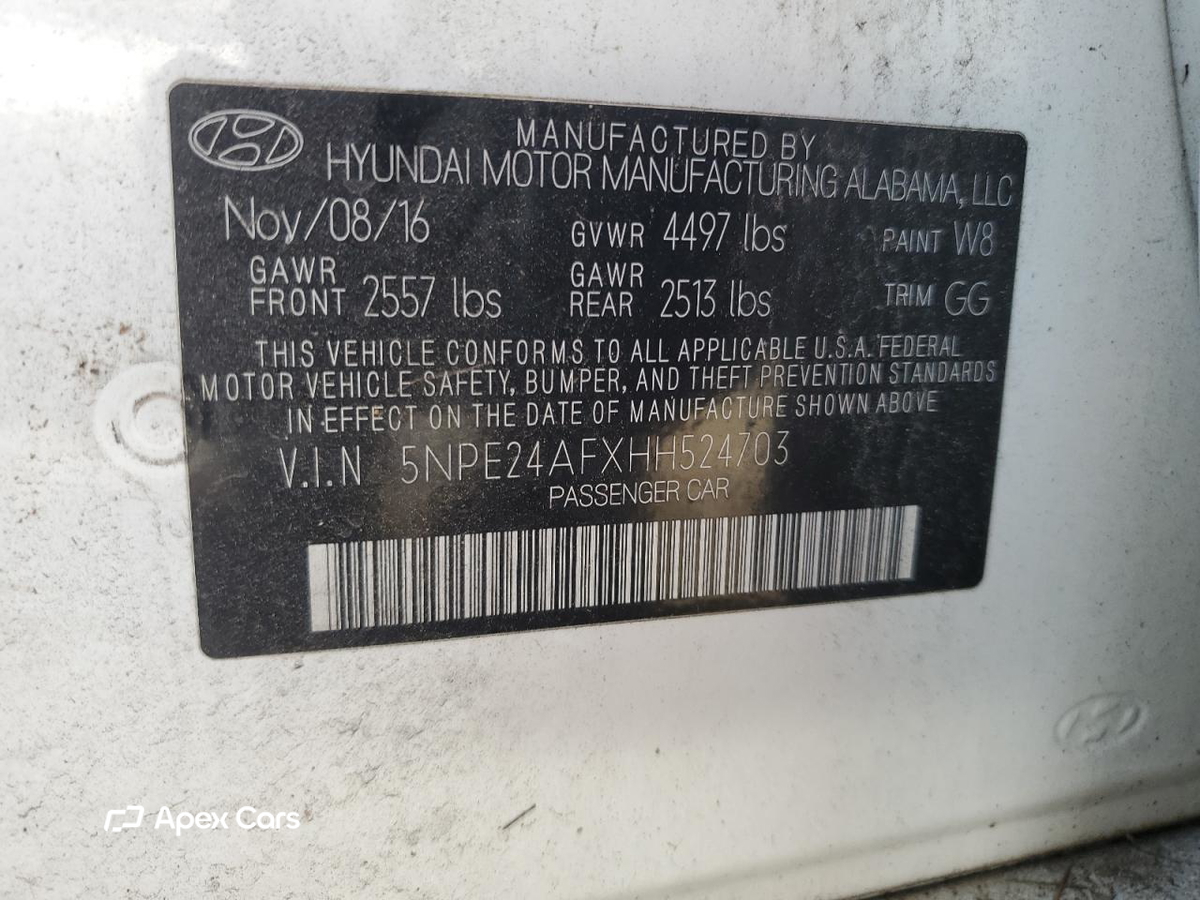 Hyundai Sonata 2017