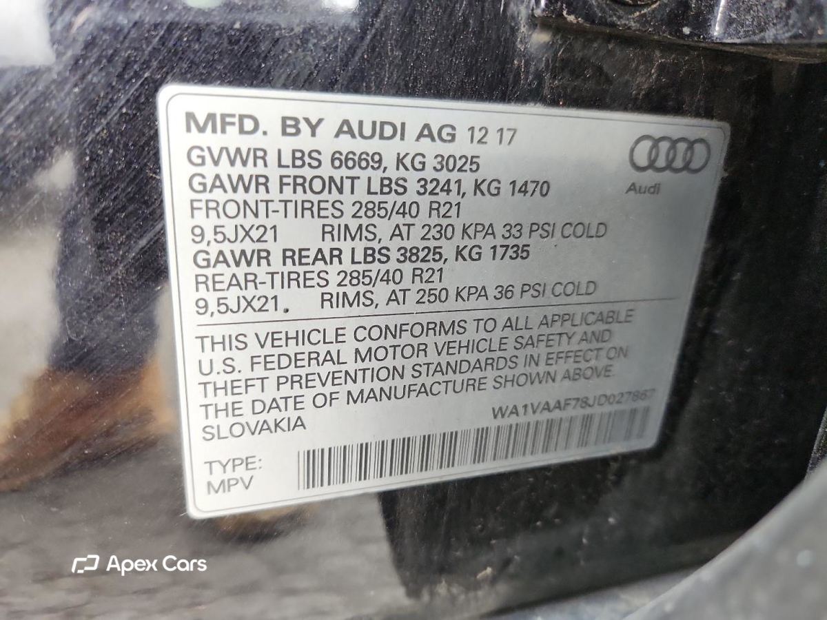 Audi Q7 2018