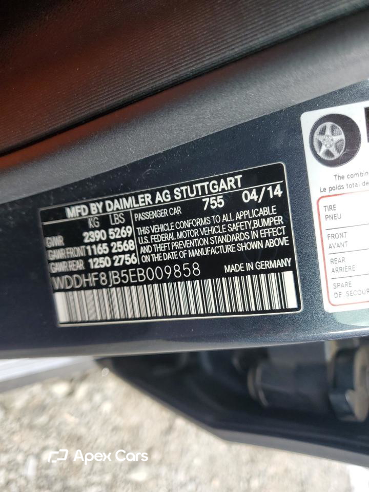 Mercedes-Benz E-klasse 2014