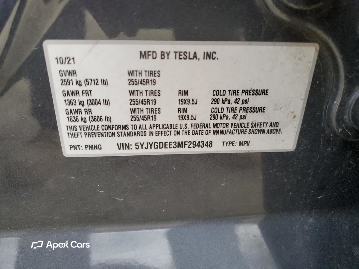 Tesla Model Y 2021