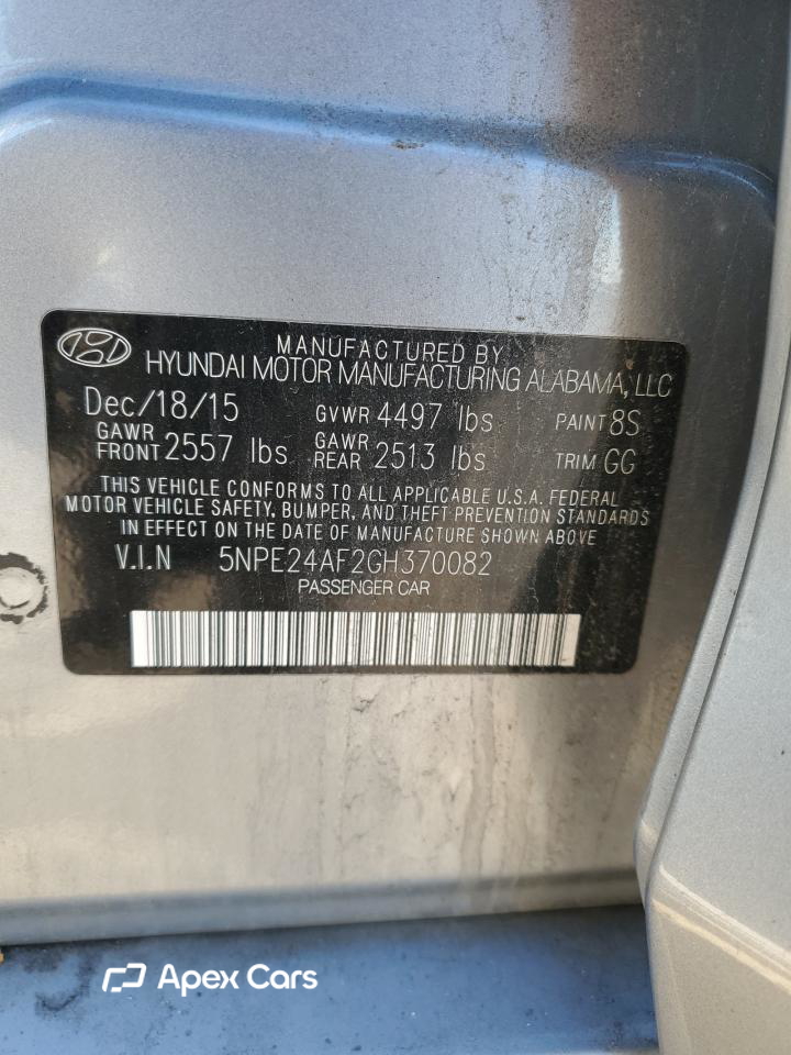 Hyundai Sonata 2016