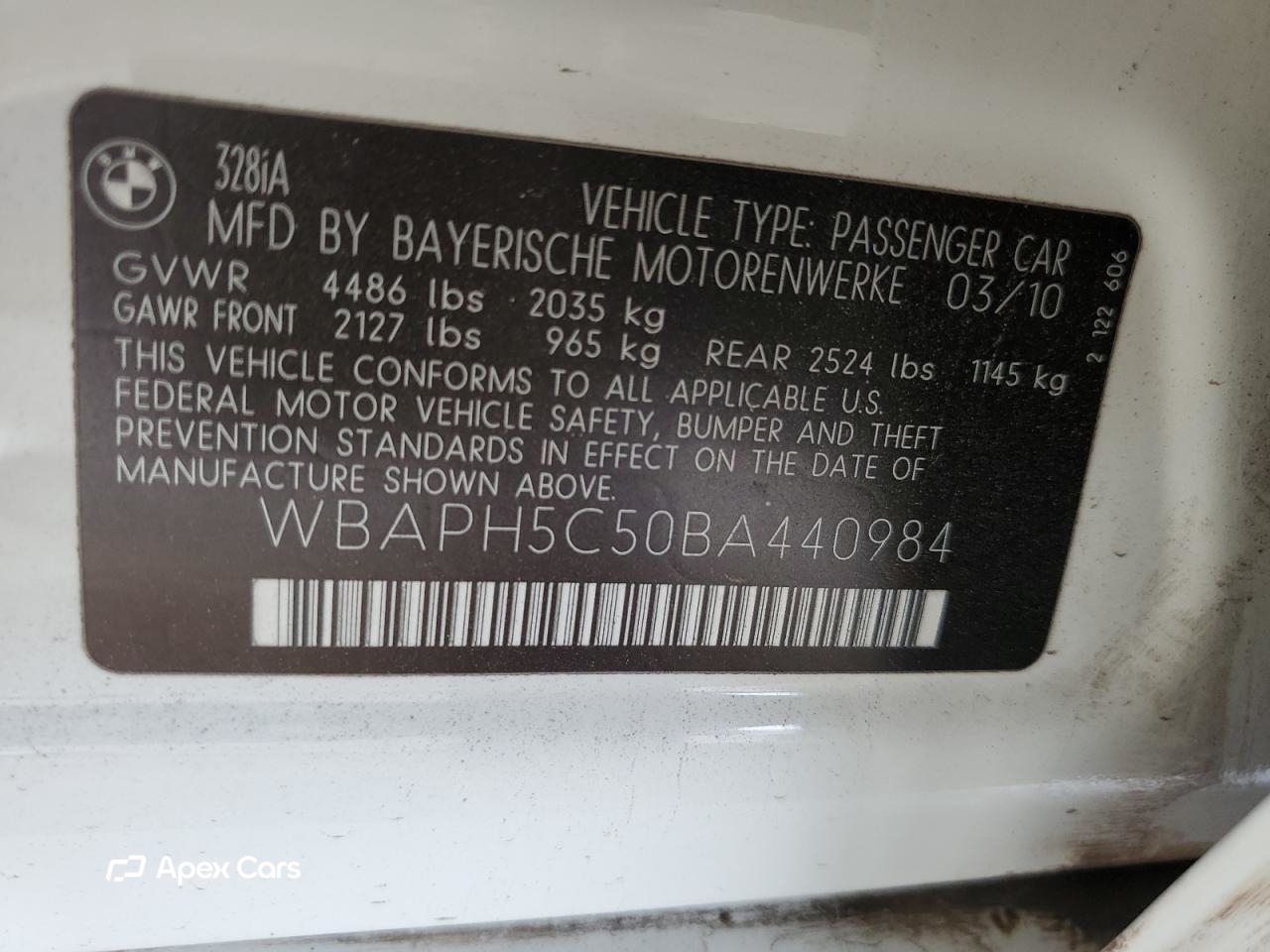 BMW Series 3 2011