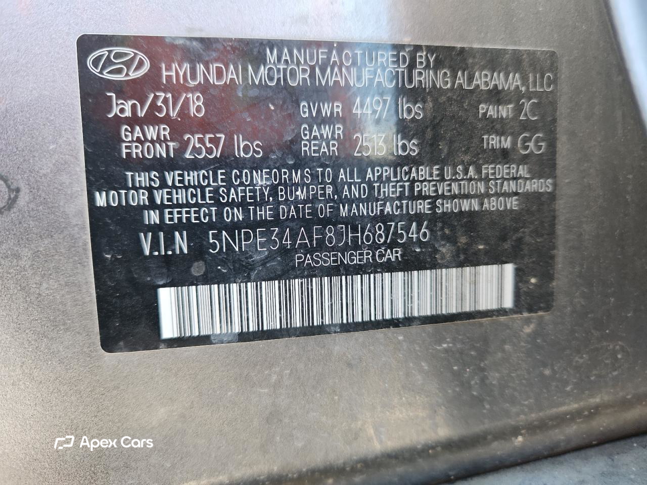 Hyundai Sonata 2018