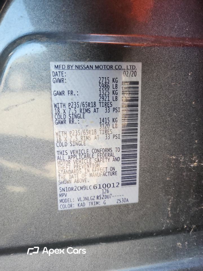 Nissan Pathfinder 2020