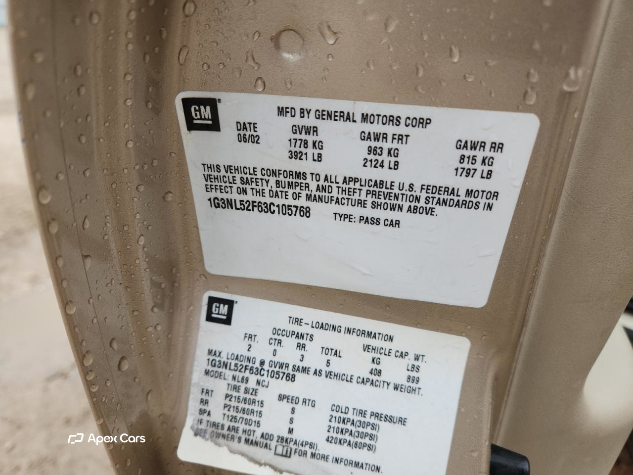 Oldsmobile Alero 2003