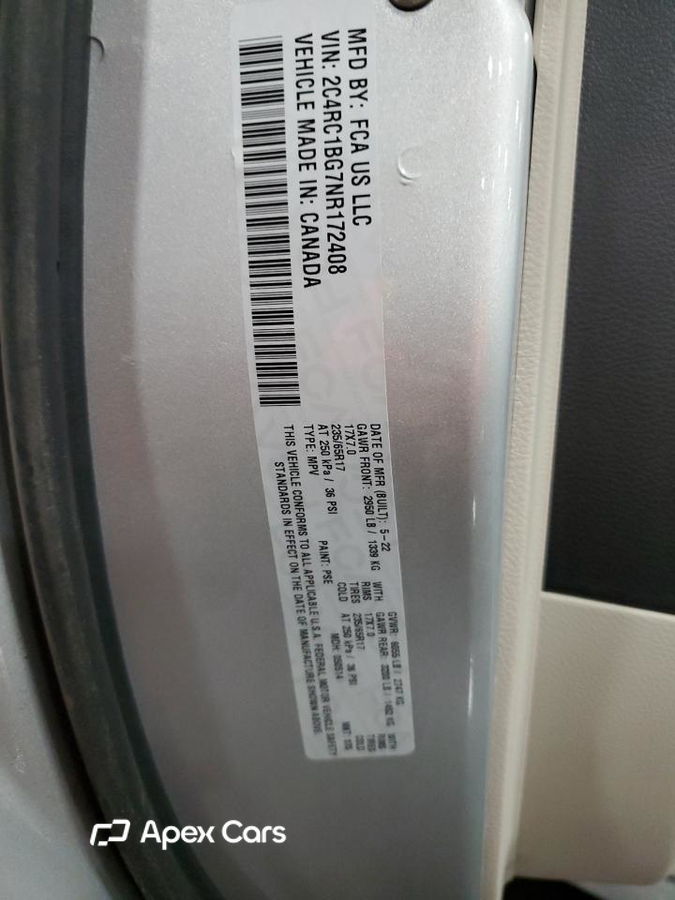 Chrysler Pacifica 2022