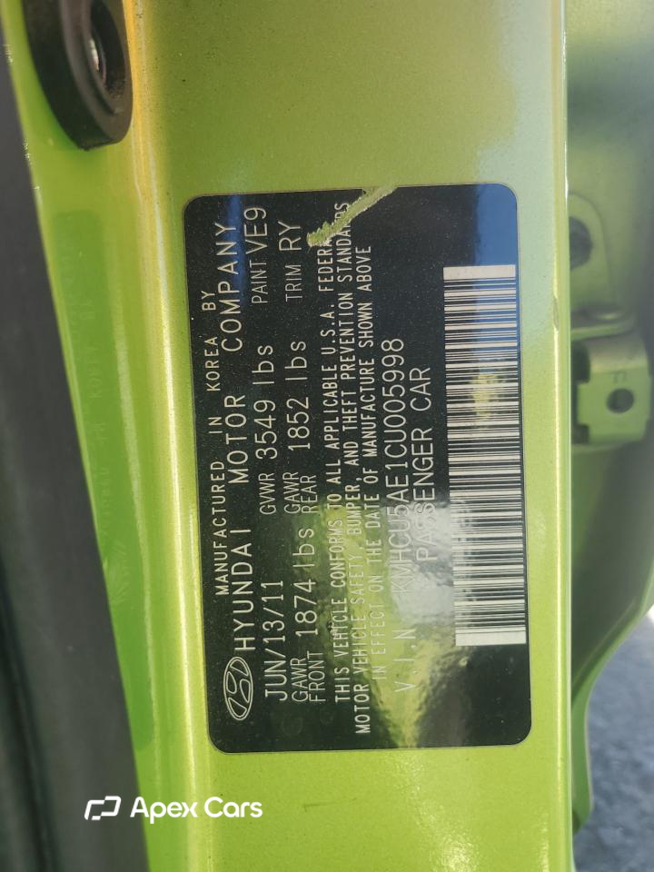 Hyundai Accent 2012