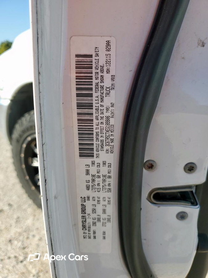 RAM 2500 2014