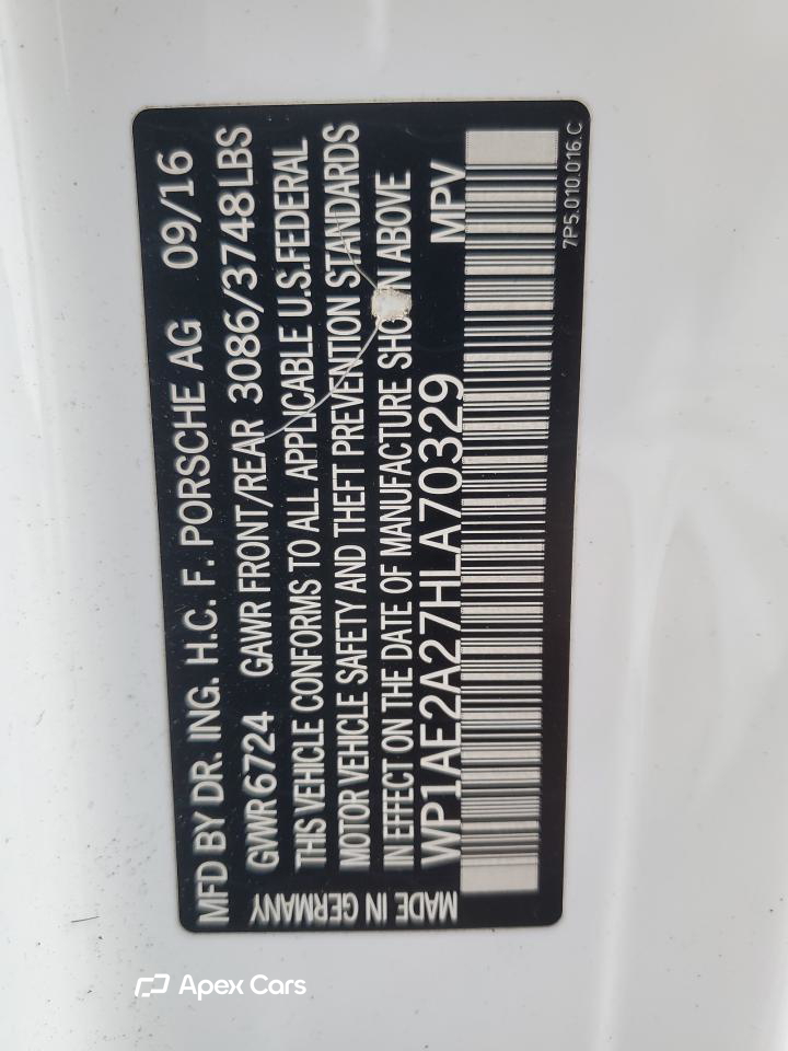 Porsche Cayenne 2017