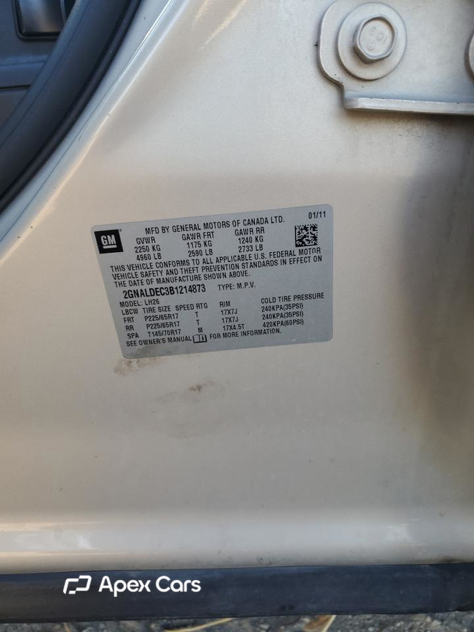 Chevrolet Equinox 2011