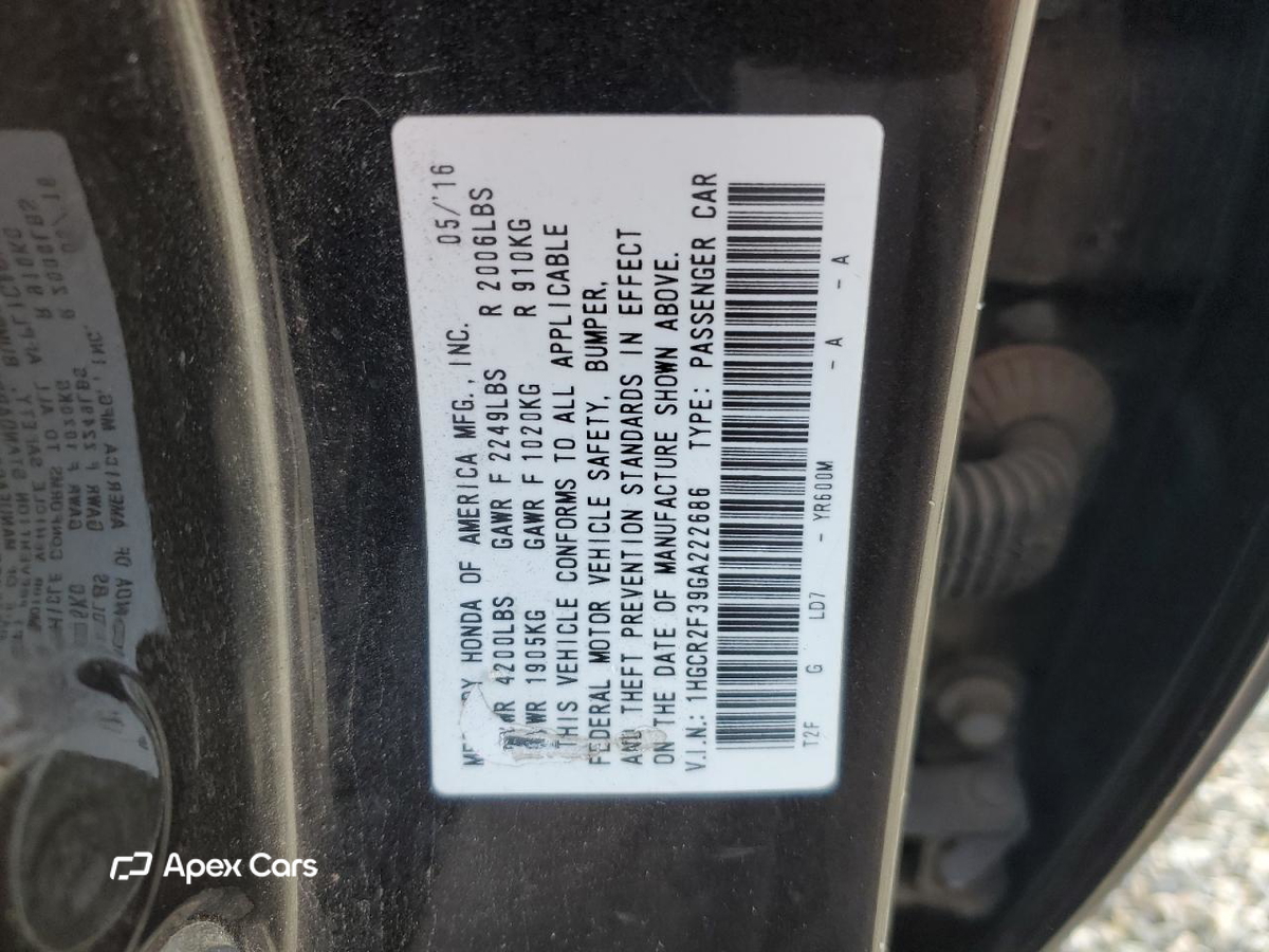 Honda Accord 2016
