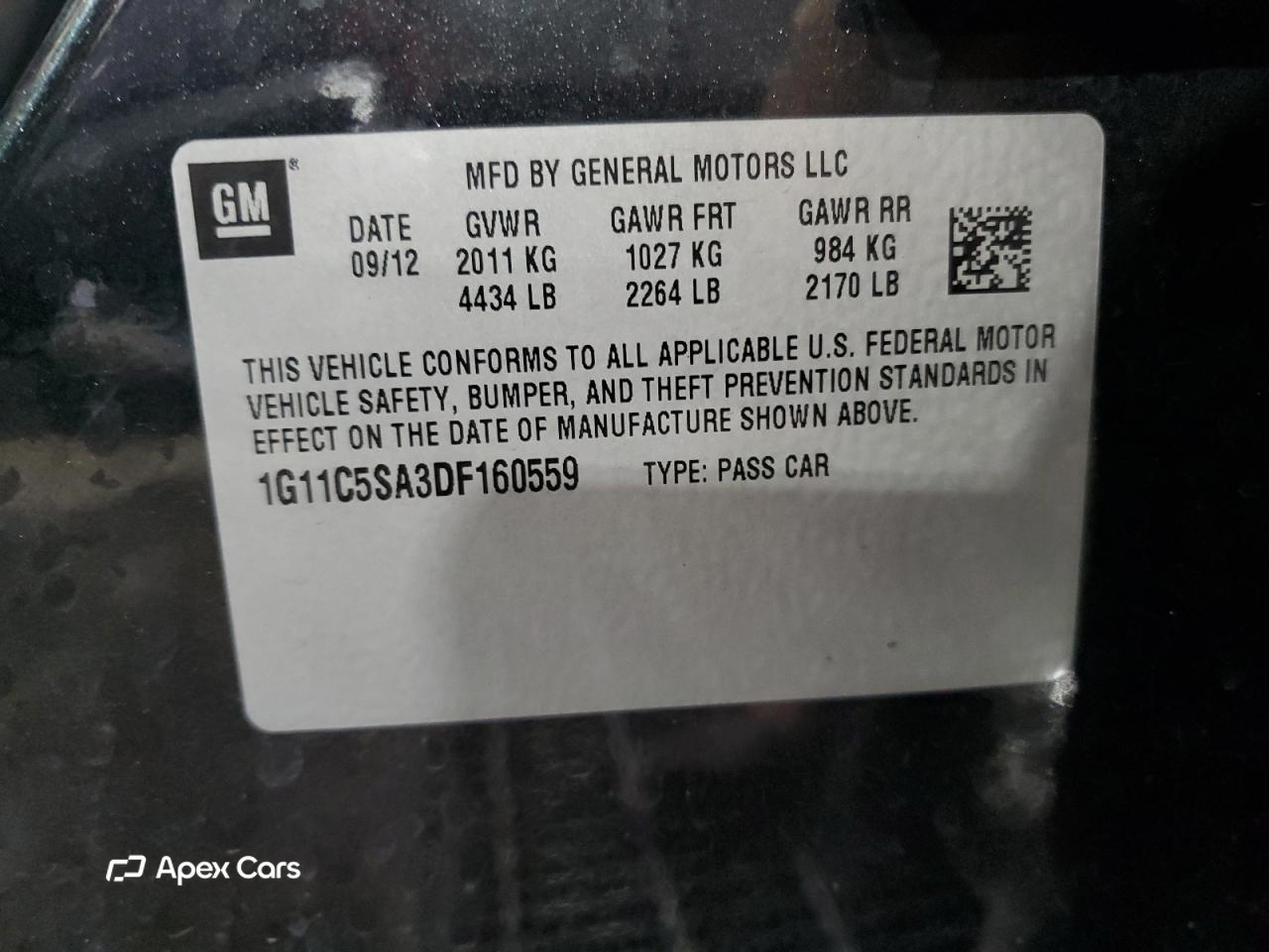 Chevrolet Malibu 2013