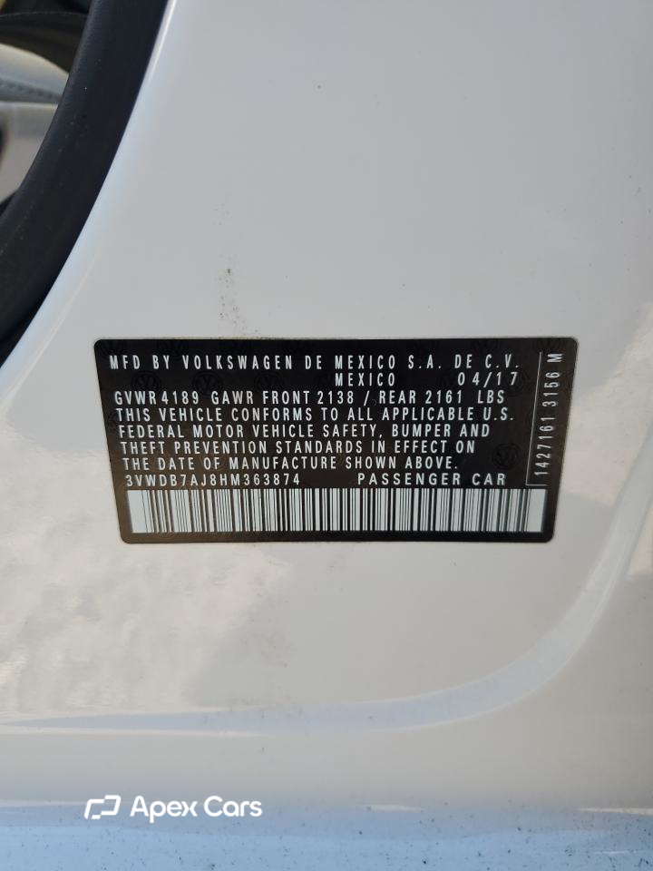 Volkswagen Jetta 2017