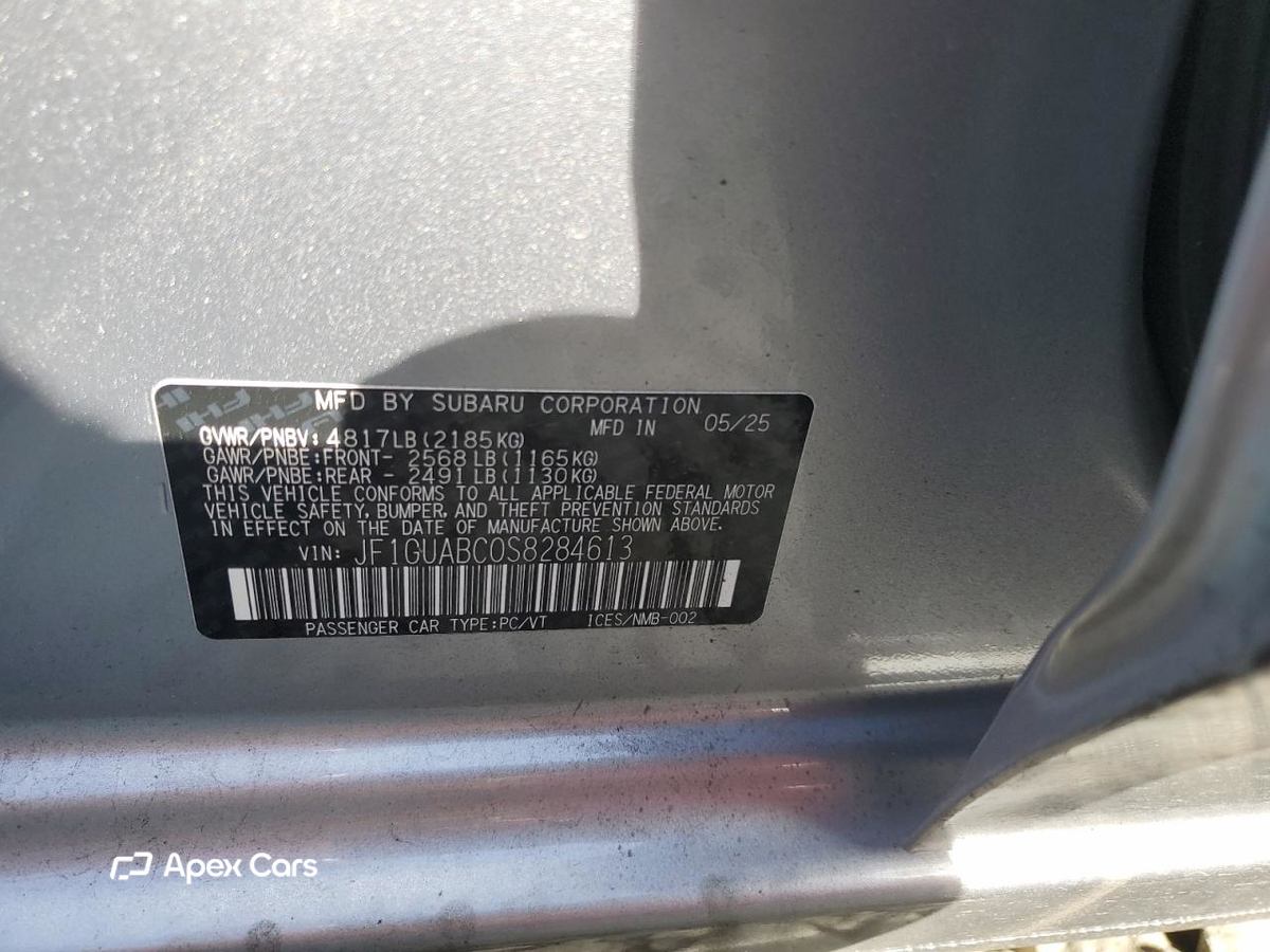 Subaru Impreza 2025