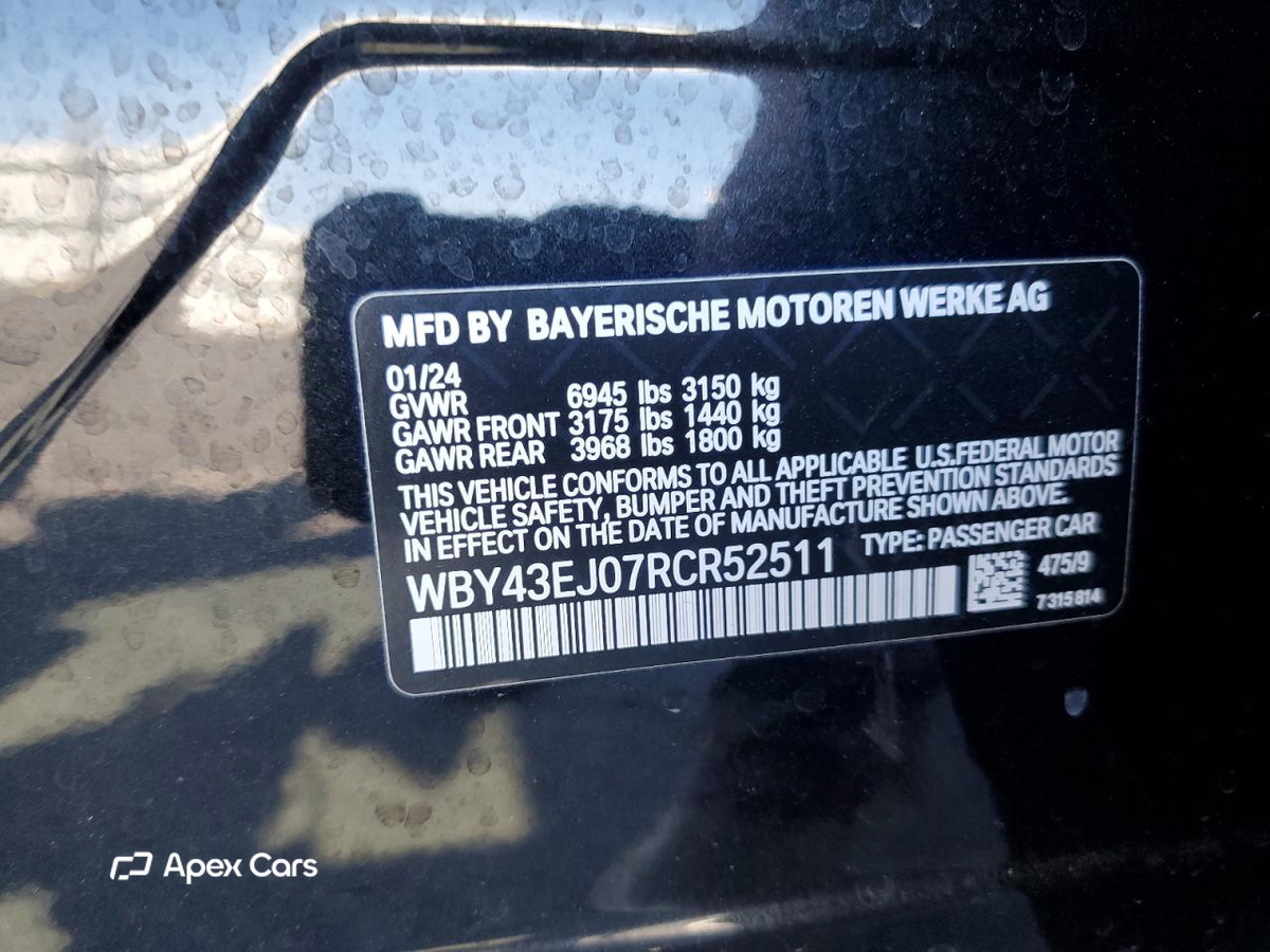 BMW i7 2024