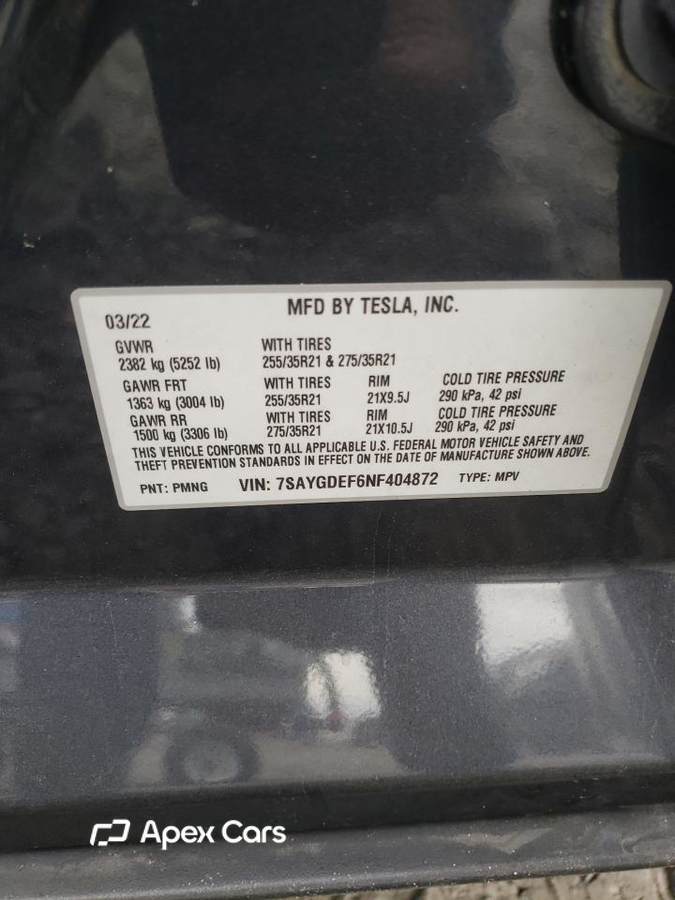 Tesla Model Y 2022