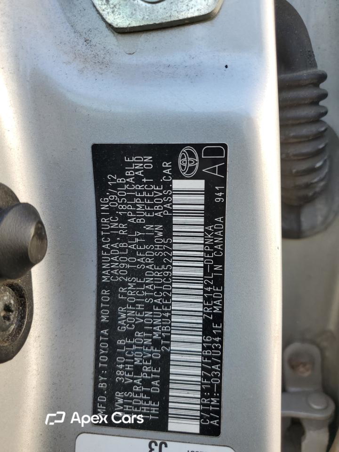 Toyota Corolla 2013