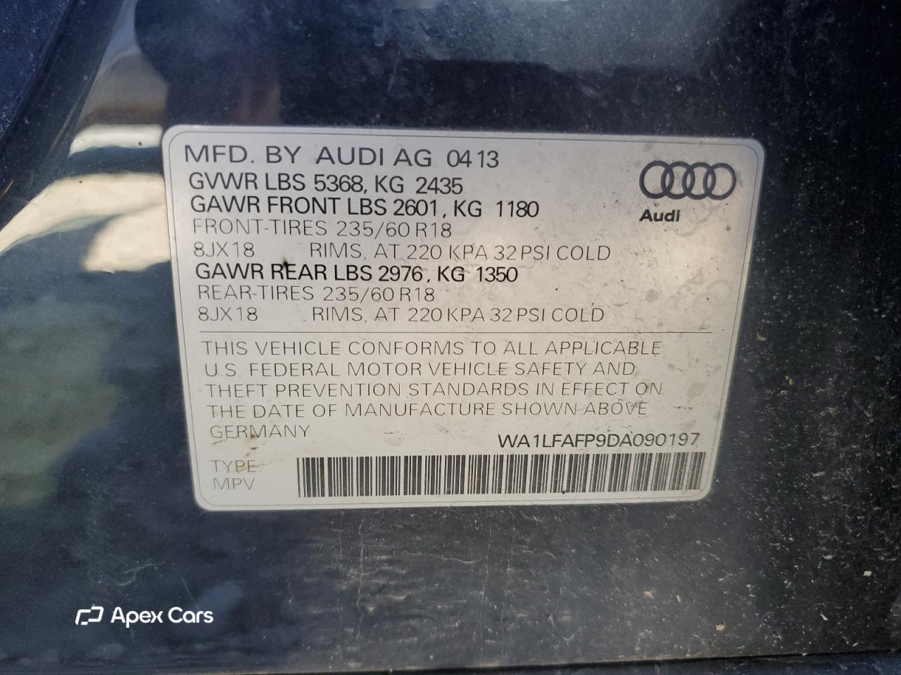Audi Q5 2013