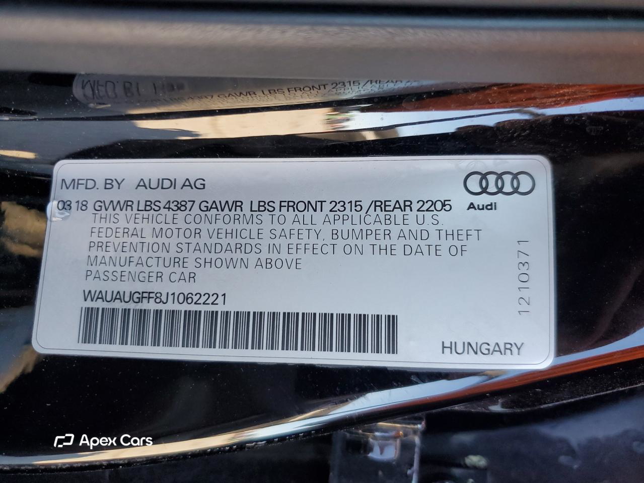 Audi A3 2018