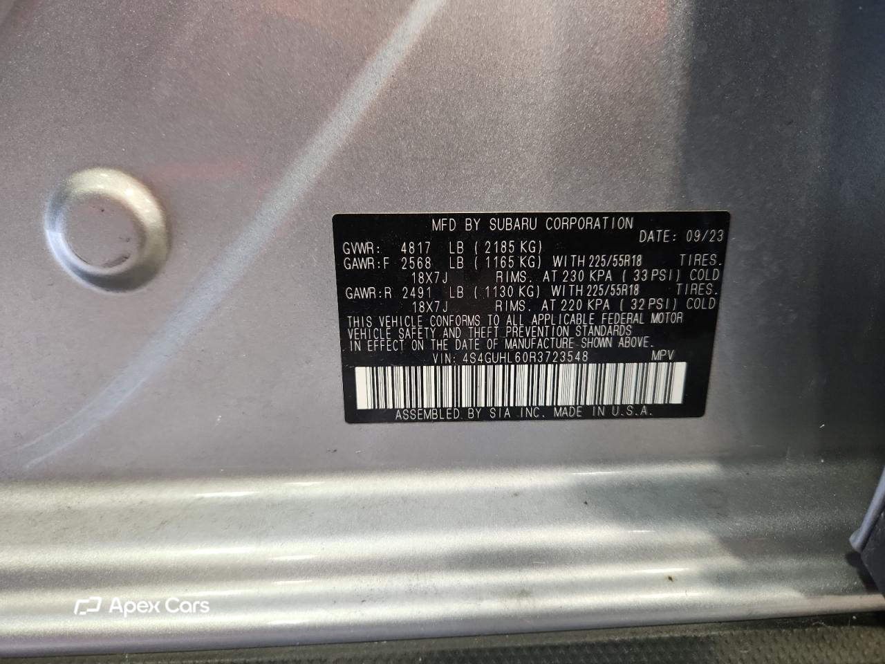 Subaru XV 2024