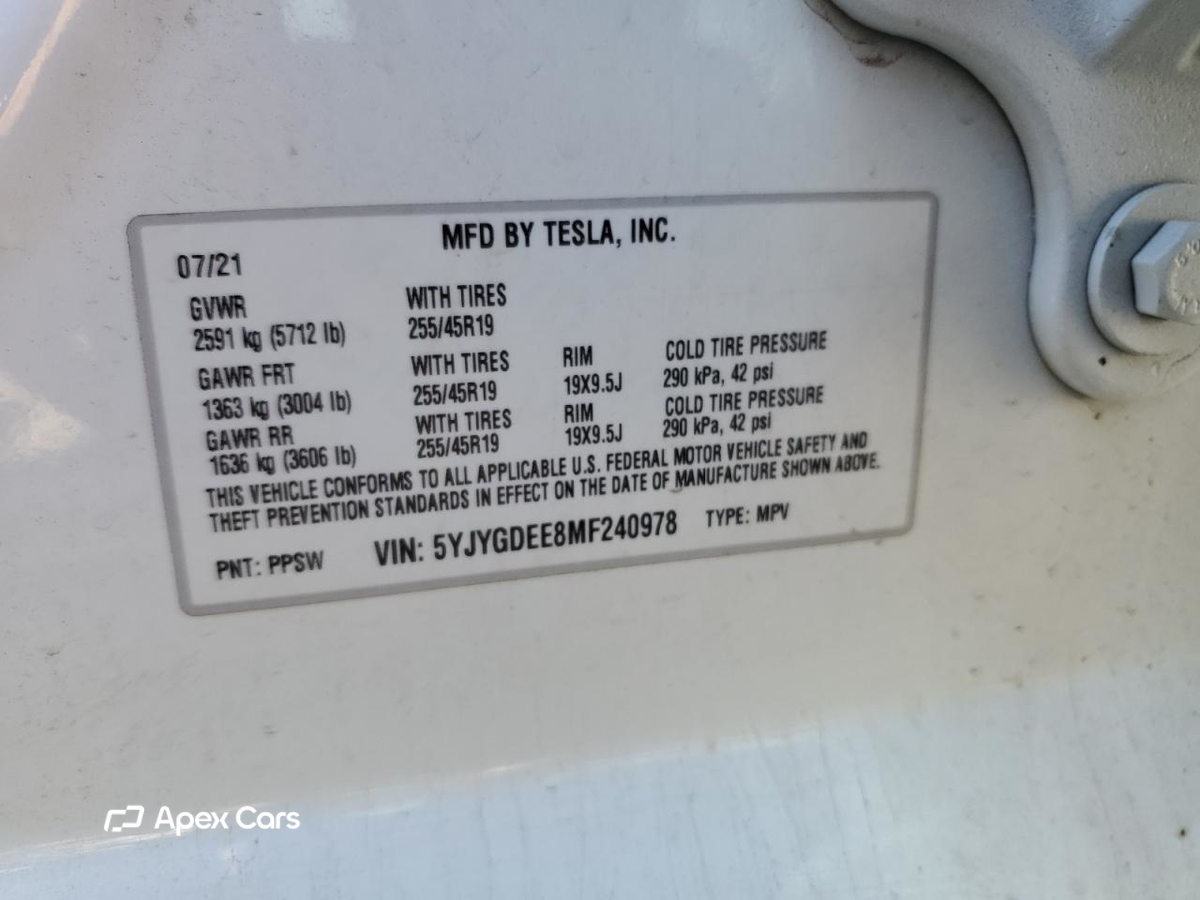 Tesla Model Y 2021