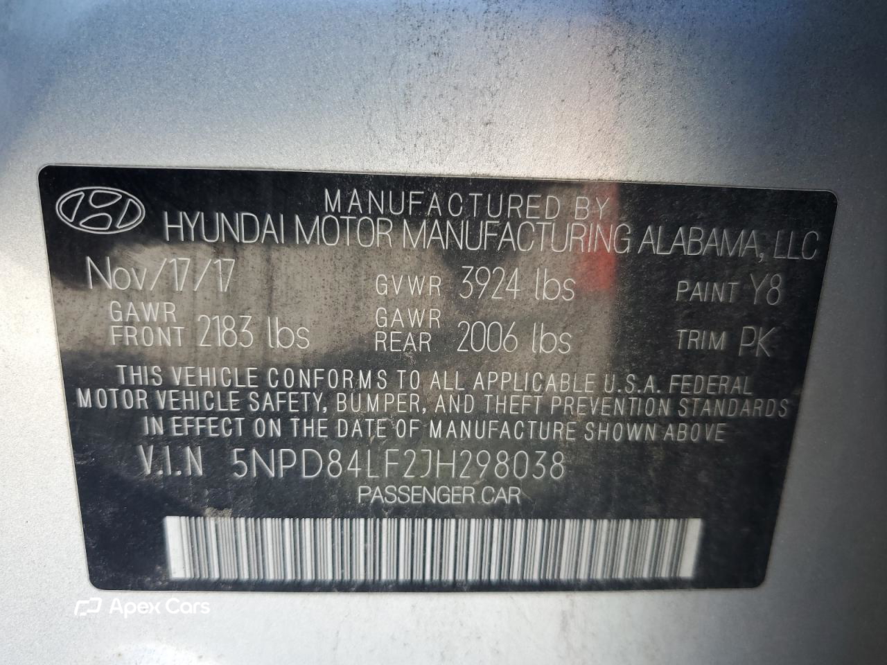 Hyundai Elantra 2018