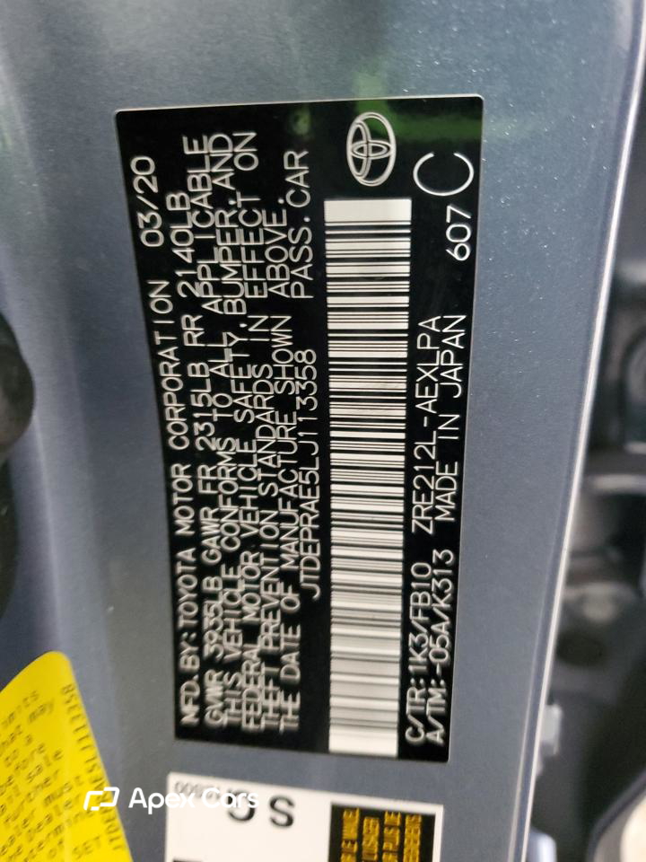 Toyota Corolla 2020