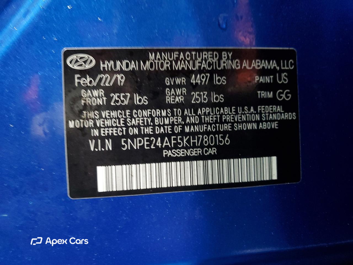 Hyundai Sonata 2019