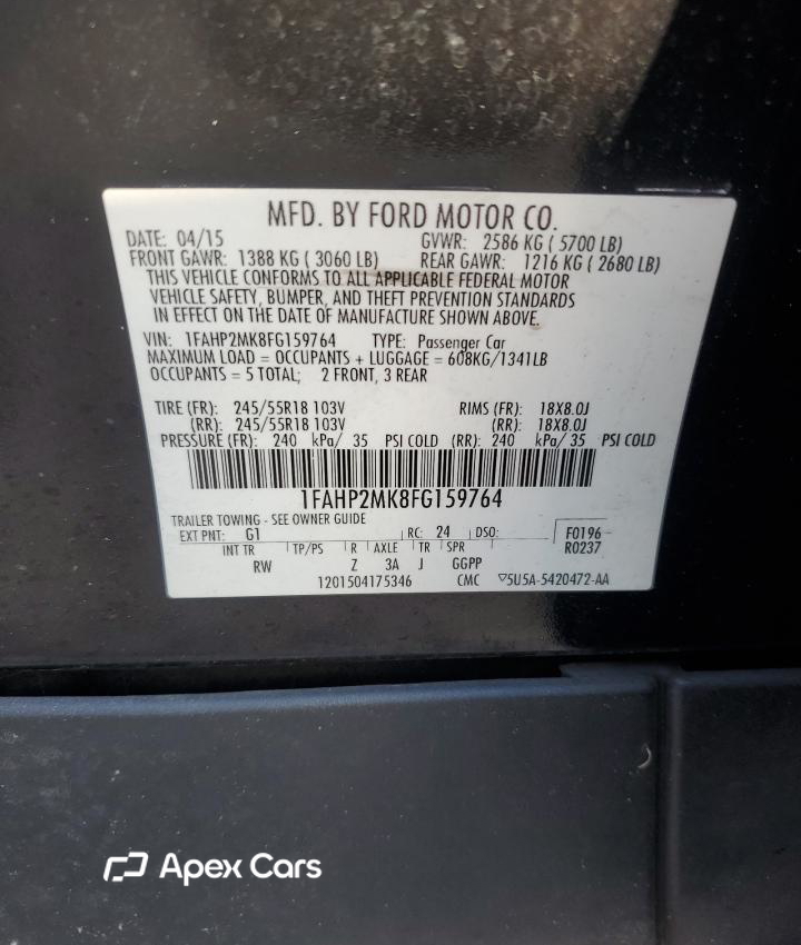 Ford Taurus 2015